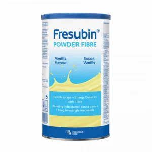 Fresubin Powder Fibre Vanilla 500 g resealable tin oral nutritional supplement