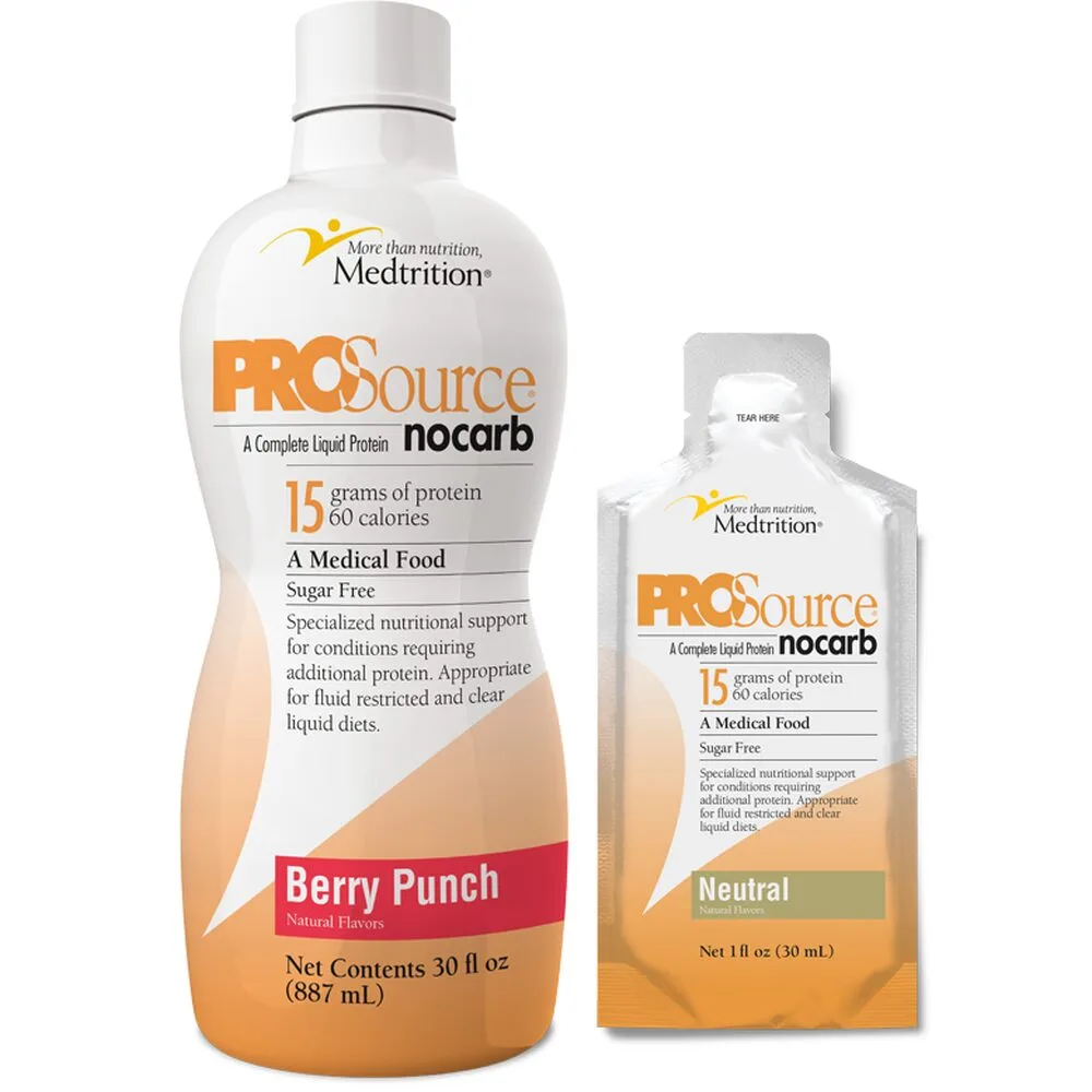 ProSource NoCarb Liquid Protein 30 mL sugar-free protein supplement