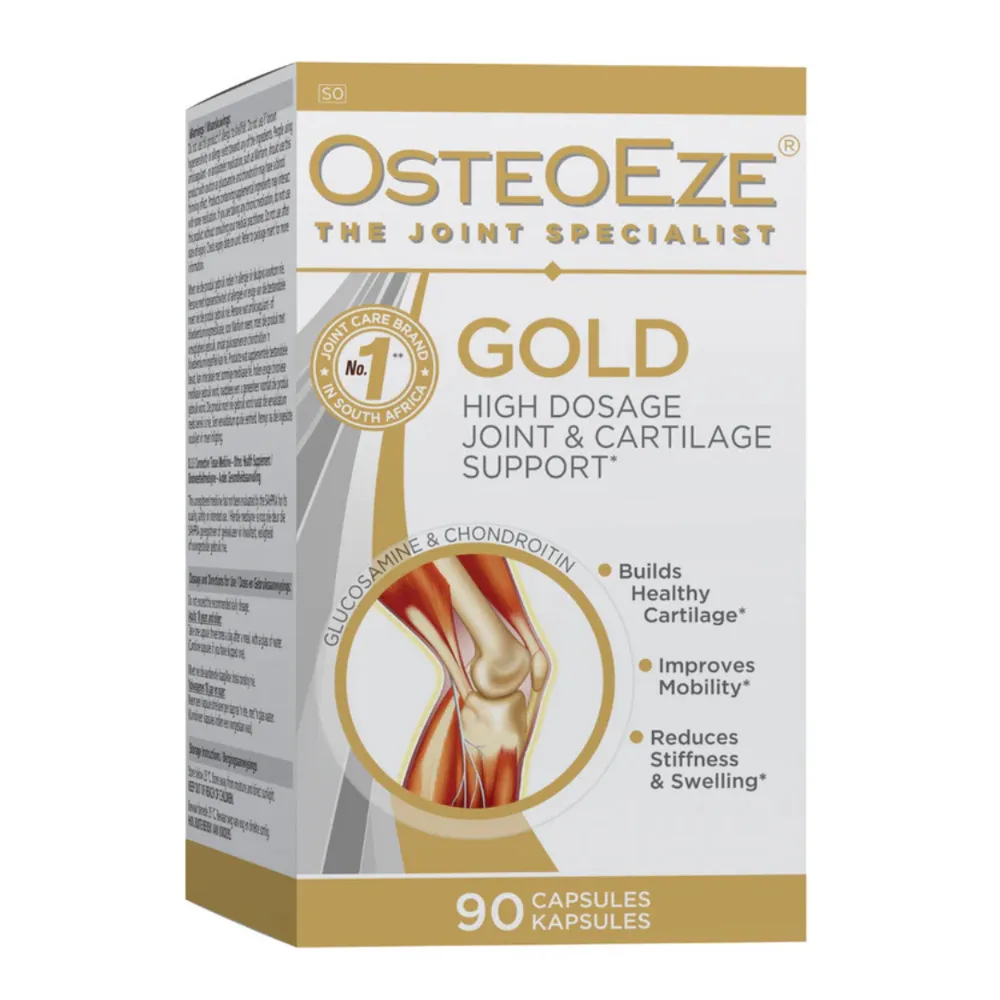 OsteoEze Gold joint and cartilage support 90 capsule pack