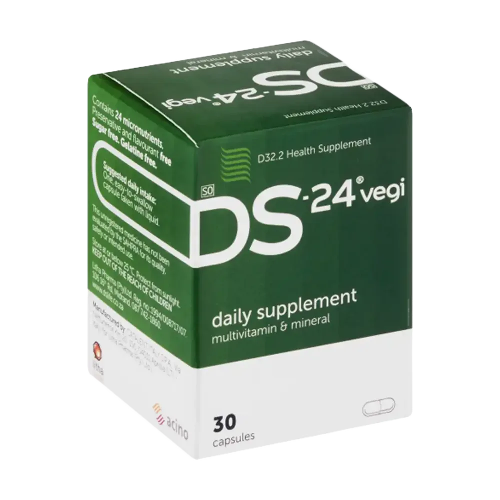 DS-24 Vegi daily multivitamin and mineral supplement 30 capsules