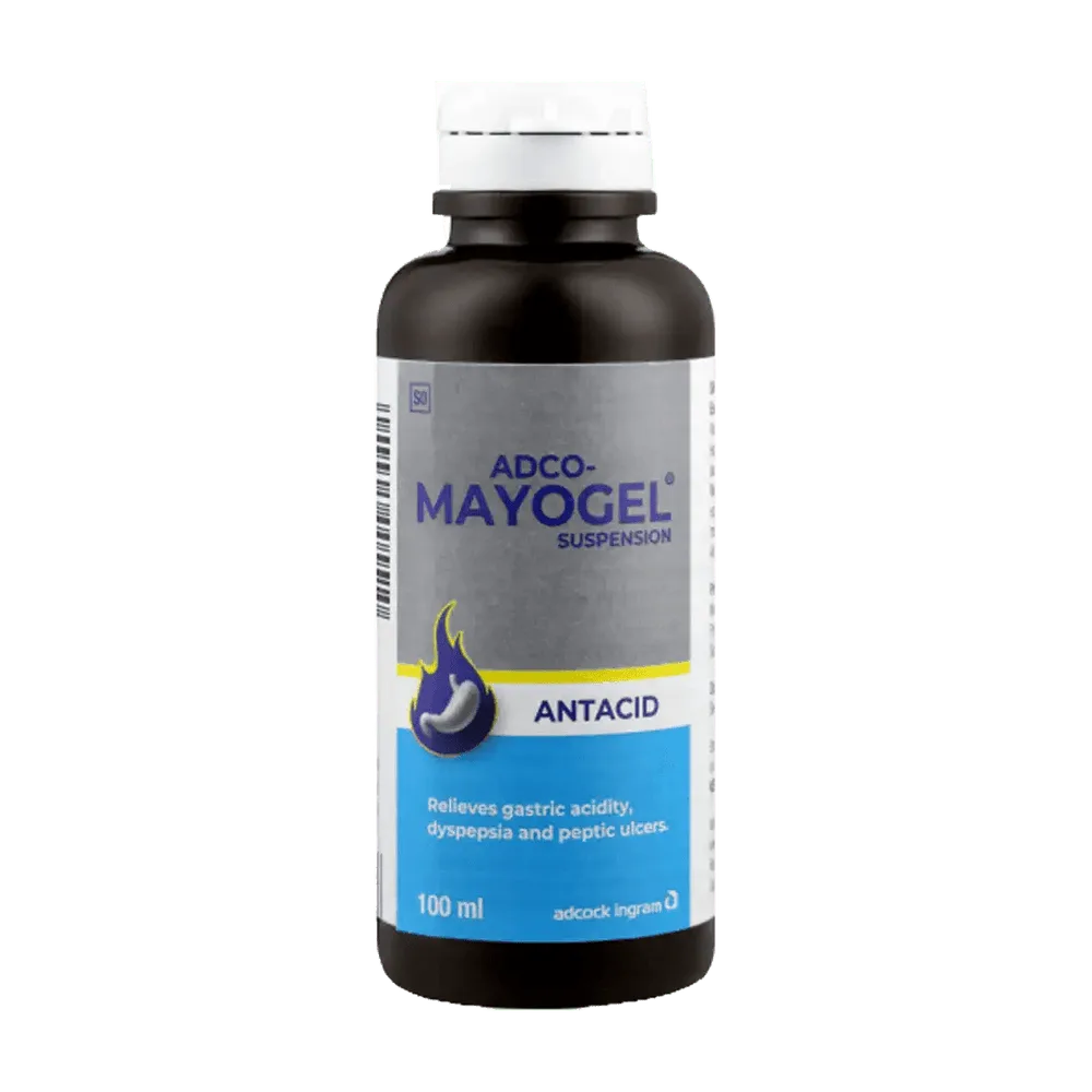 ADCO-MAYOGEL Suspension Antacid 100ml bottle