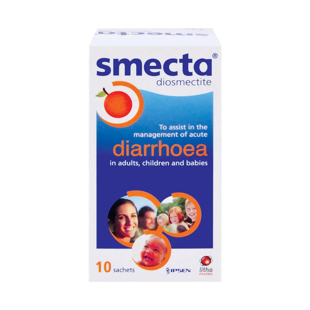 Smecta Orange diosmectite 3g sachets 10 pack
